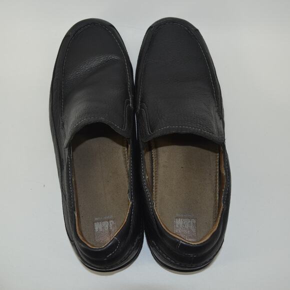 Johnston & Murphy Black Shoes Size 13 Loafer Casual Slip On - Picture 5 of 11